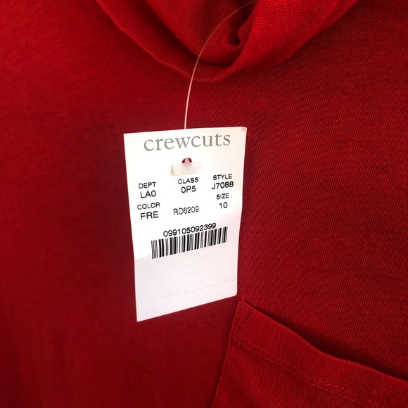 Red Crewcut girls turtleneck shirt - Picture 4 of 7